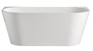 Cortona Gloss White Free Standing Back To Wall Acylic Bath 1400*750*580