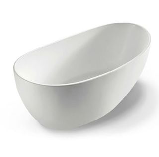 Gubbio Gloss White Free Standing Acylic Bath 1500*750*680