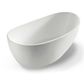 Gubbio Gloss White Free Standing Acylic Bath 1680*800*660