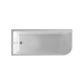 Modica Gloss White Free Standng Corner Acylic Bath /Left Corner 1400*730*560