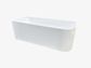 Modica Gloss White Free Standng Corner Acylic Bath /Left Corner 1400*730*560
