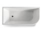 Modica Corner LEFT Acrylic Bath 1700
