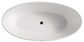Versilia Gloss White Free Standing Acylic Bath 1700*820*580