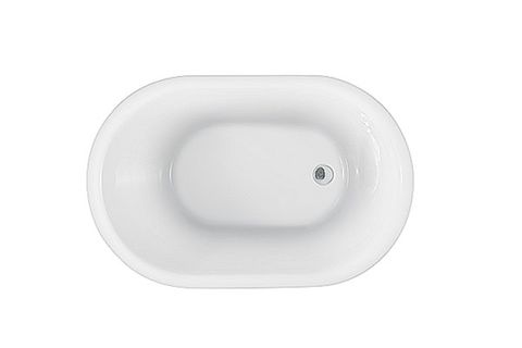 Rotondo Gloss White Free Standing Acylic Bath 1200*720*650