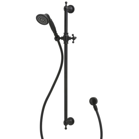 Lillian Rail Shower Matte Black