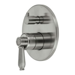 Eleanor Wall Mixer Diverter Brushed Nickel
