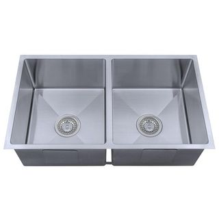 Tropea Double Bowl 760x440x230 Stainless Steel