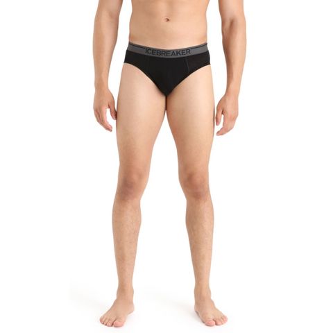 Icebreaker Men's Anatomica Briefs - Black