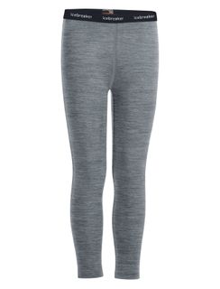 Icebreaker Kids 200 Oasis Leggings Gritstone Heather