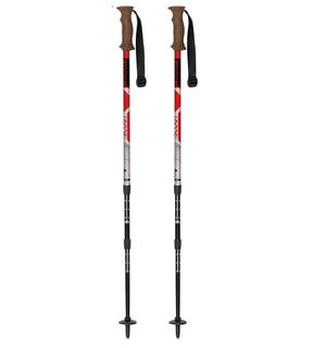Masters Scout Red Walking Poles Pair