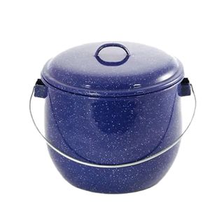 Falcon Enamel 4lt Billy 20cm Blue With White Speckle