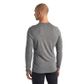 Icebreaker Men's 200 Oasis Long Sleeve Crewe Gritstone Heather