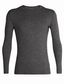 Icebreaker Men's Merino 200 Oasis Crewe - Gritstone Heather