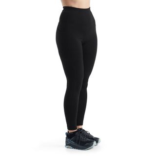 Icebreaker Women's Fastray High Rise Tights - Black