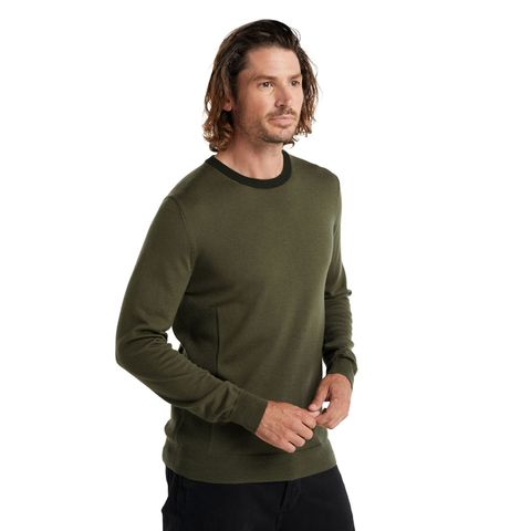 Icebreaker Men's Shearer Crewe Sweater Loden