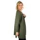 Koru Womens Long Line Cardigan With Pockets Moss