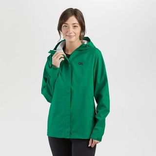 Outdoor Research Women's Apollo Rain Jacket Sprout