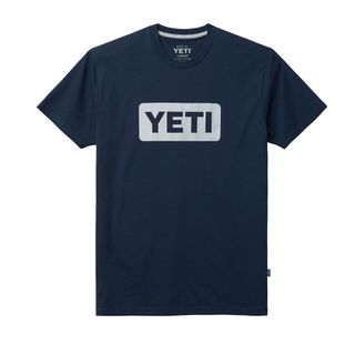 Yeti Logo Badge Tee - Navy