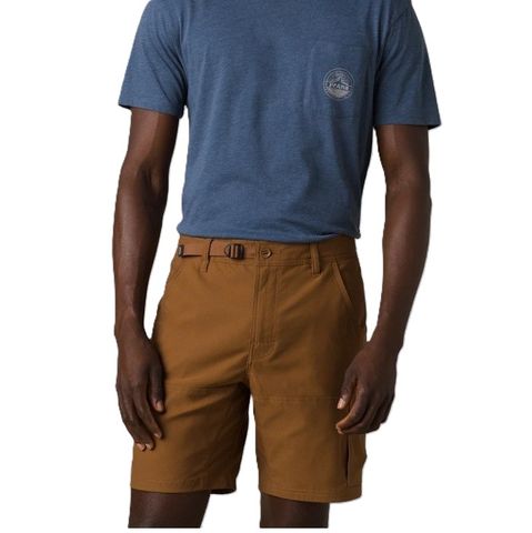 Prana Stretch Zion Short - Sepia