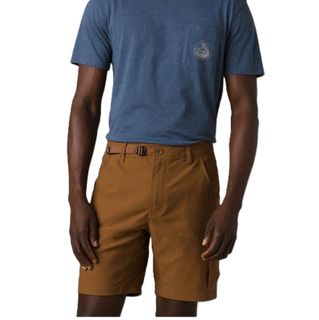 Prana Stretch Zion Short - Sepia