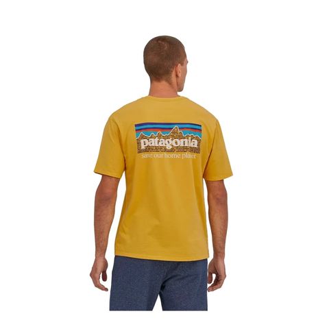 Patagonia Men's P-6 Mission Organic T-shirt - Surfboard Yellow