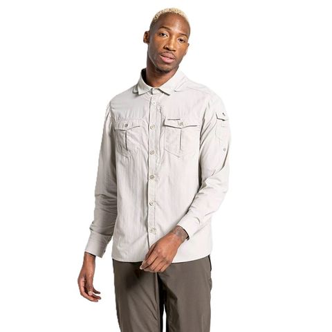 Craghoppers Nosilife Adventure 2 Long Sleeved Shirt - Parchment