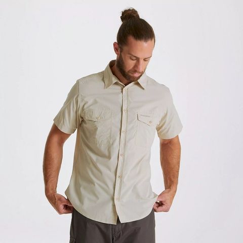 Craghoppers Kiwi S/s Shirt - Oatmeal