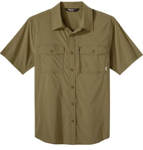Outdoor Research Men's Way Station Shirt - Loden Heather