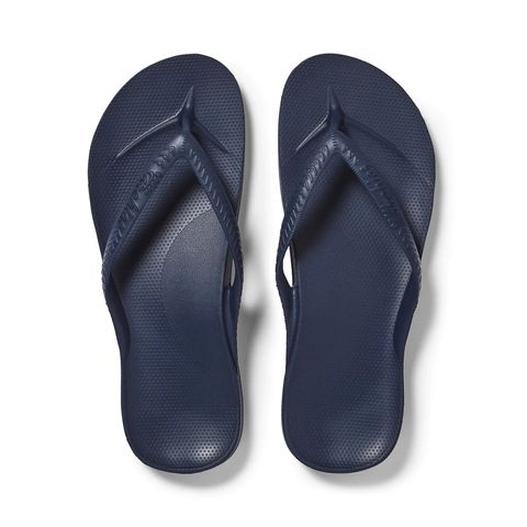 Archies Arch Support Thong - Navy