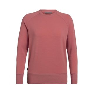 Icebreaker Women's Merino Nature Dye Helliers Long Sleeve Crewe Sweatshirt