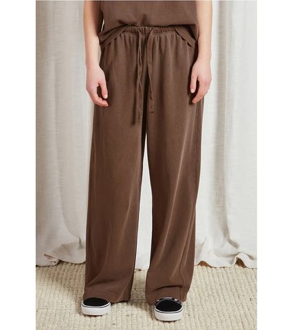 The Academy Brand Essent Knit Pant - Mulch