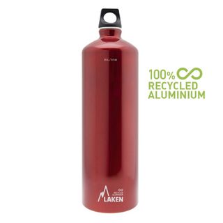 Laken Aluminum Futura Bottle 1l - Red