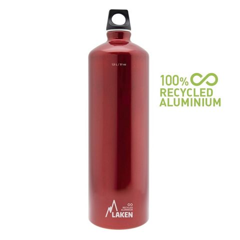 Laken Alum Futura Bottle 1l Red