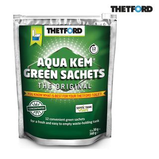 Thetford Aqua Kem Green 12 Sachets