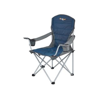 Oztrail Deluxe Arm Chair Blue