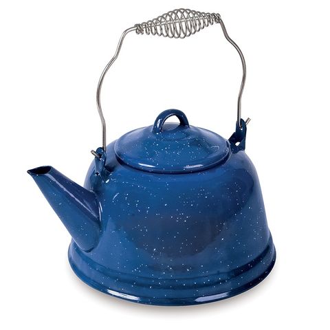 Campfire Classic Enamel Kettle 2.5l Blue