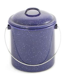 Falcon Enamel 3 Litre Billy - Blue With White Speckle