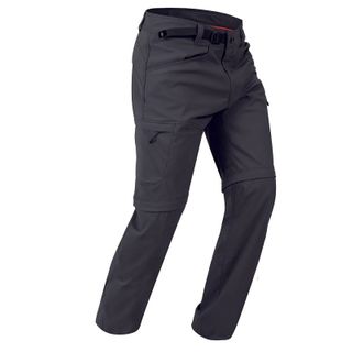 Mont Men's Bimberi Stretch Pant Zip Off - Charcoal