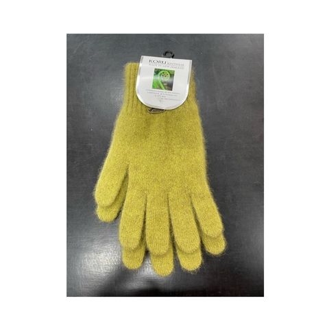 Koru Plain Gloves K048 - Chartruse