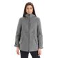 Icebreaker Felted Merino Hooded Jacket - Gritstone Heather