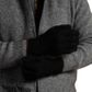 Koru Plain Gloves - Black