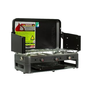 Zempire 2 Burner Deluxe Stove With Grill