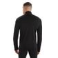 Icebreaker Men's Merino Original Long Sleeve Half Zip Sweater - Black