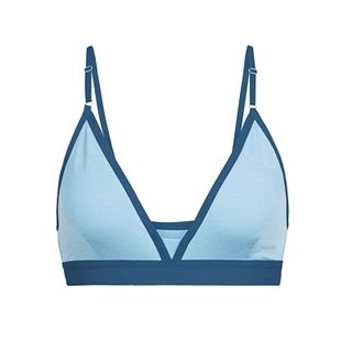 Icebreaker MERINO SIREN BRA - Light support sports bra - black 