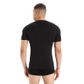 Icebreaker Men's Anatomica Short Sleeve V-neck - Black