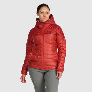 Outdoor Research Women's Helium Down Jacket - Cranberry