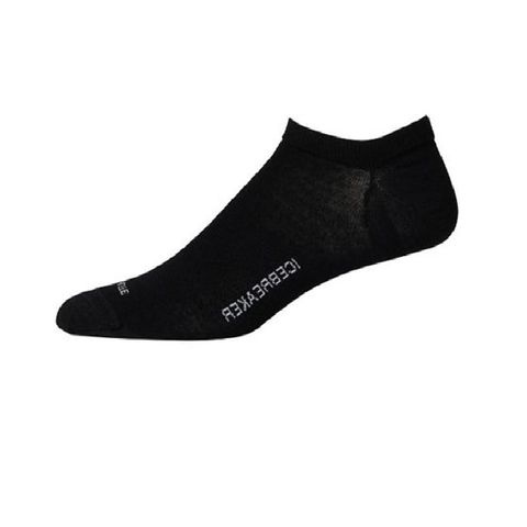 Icebreaker Men's Merino Lifestyle Ultra Light No Show Socks - Black