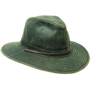Avenel Flinders Distressed Weathered Cotton Safari Hat