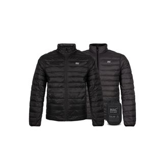 Mac In A Sac Men's Reversible Polar Jacket - Black / Charcoal