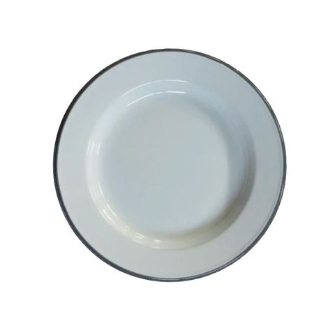 Falcon Enamel Plate 26cm Duck Egg